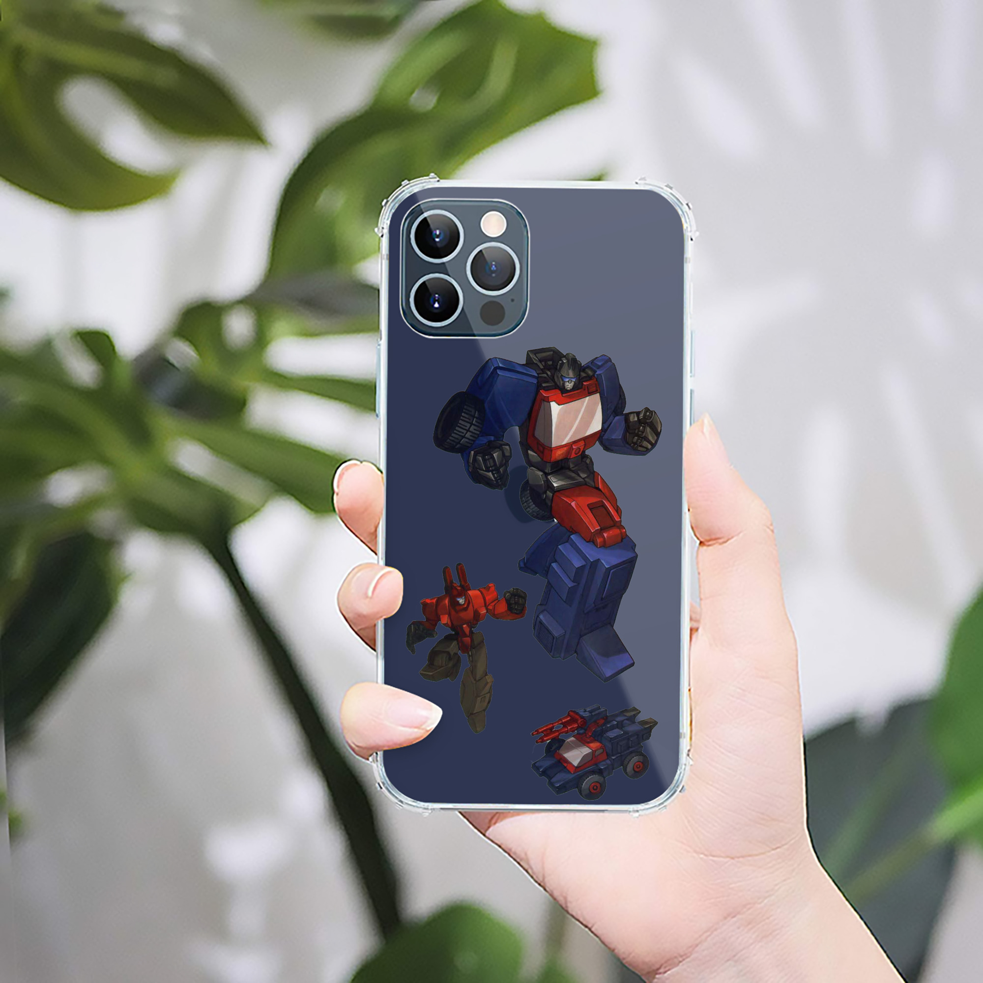 （画像用）  【iPhone 12シリーズ対応】透明スマホケース（クリアソフトケース）